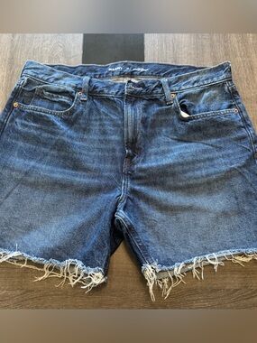 Old Navy Dark Blue Denim Jean Shorts